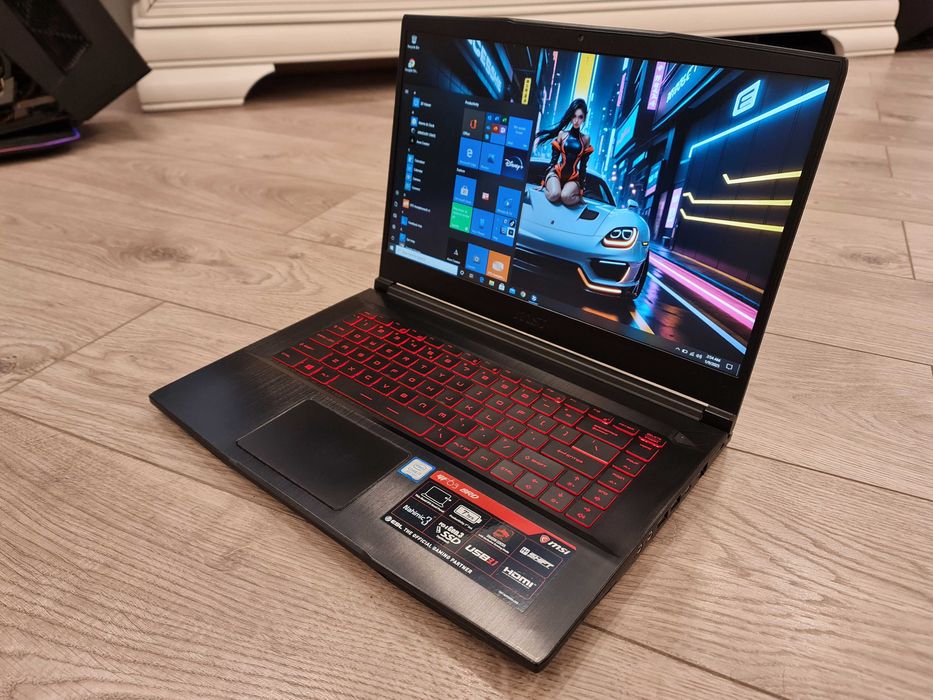 laptop gaming MSI ,intel core i7-8750H hexa core ,video nvidia GTX