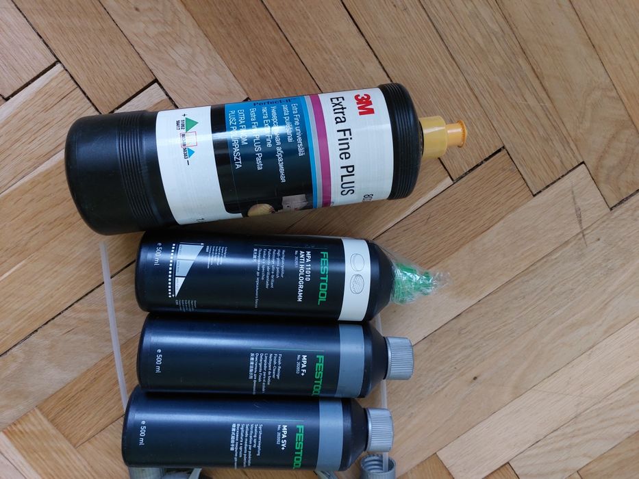 Foi abrazive și systainer de la Festool