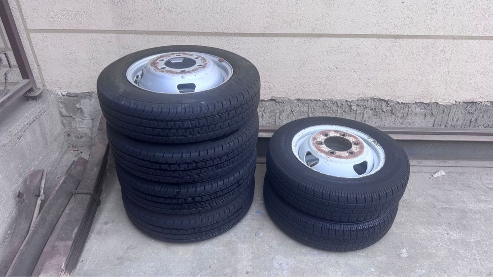 Диски с шинами от газель