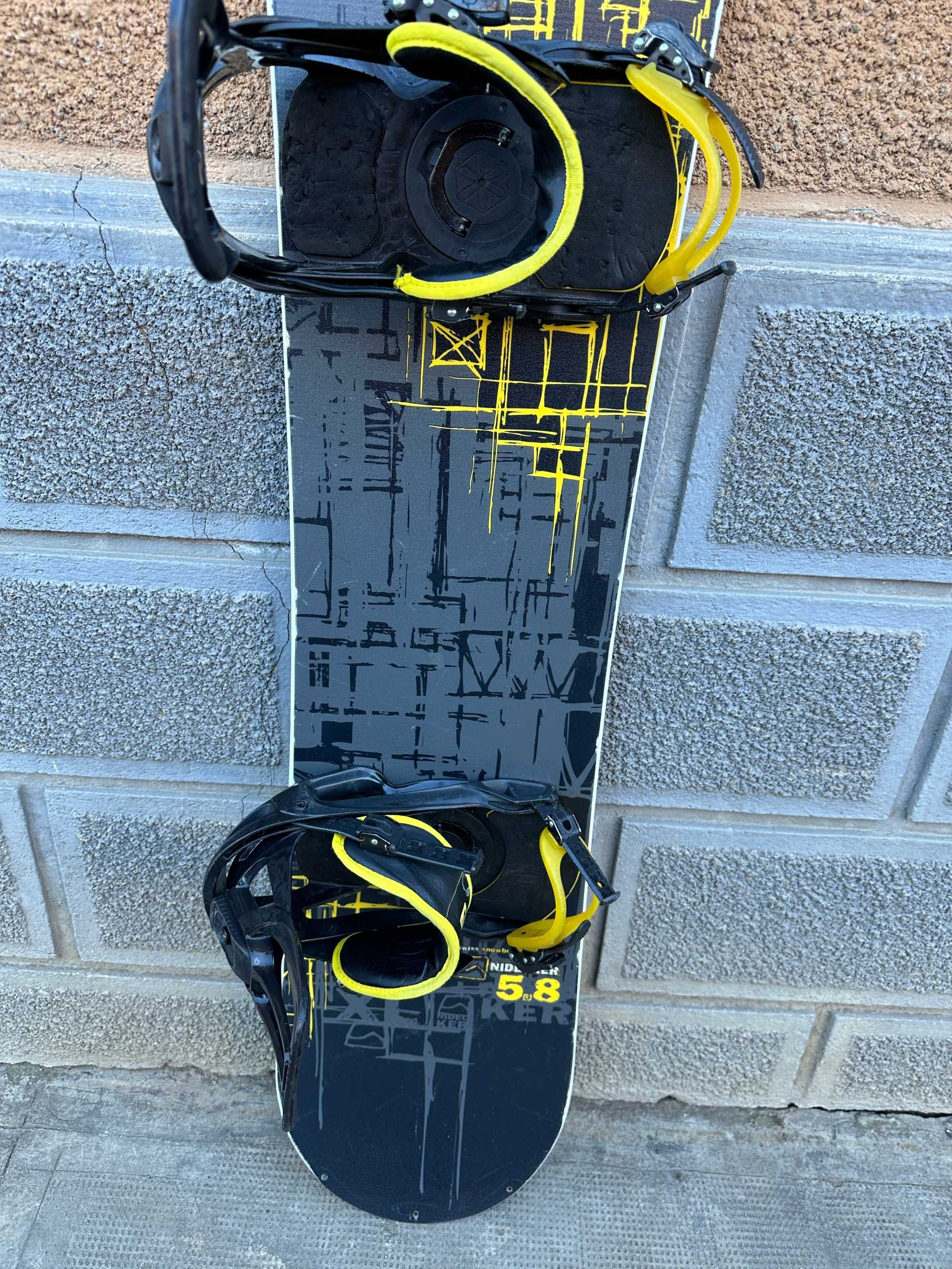 placa snowboard nidecker the target L158cm