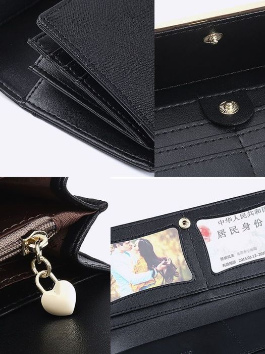 Женский кошелек из натуральной кожи бумажник портмоне с RIP защитой