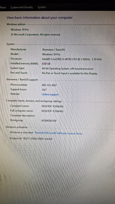 Vand sau schimb- Kit i5 4760s, 8gb ram + placa video GTX