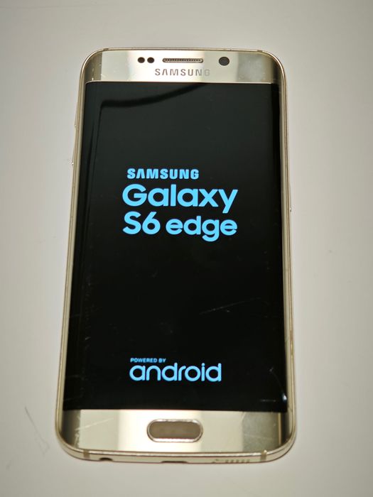 Samsung S6 Edge funcționează perfect, sticlă spartă față/spate