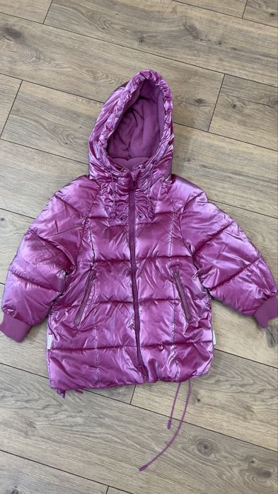 Куртка зимняя зара на девочку