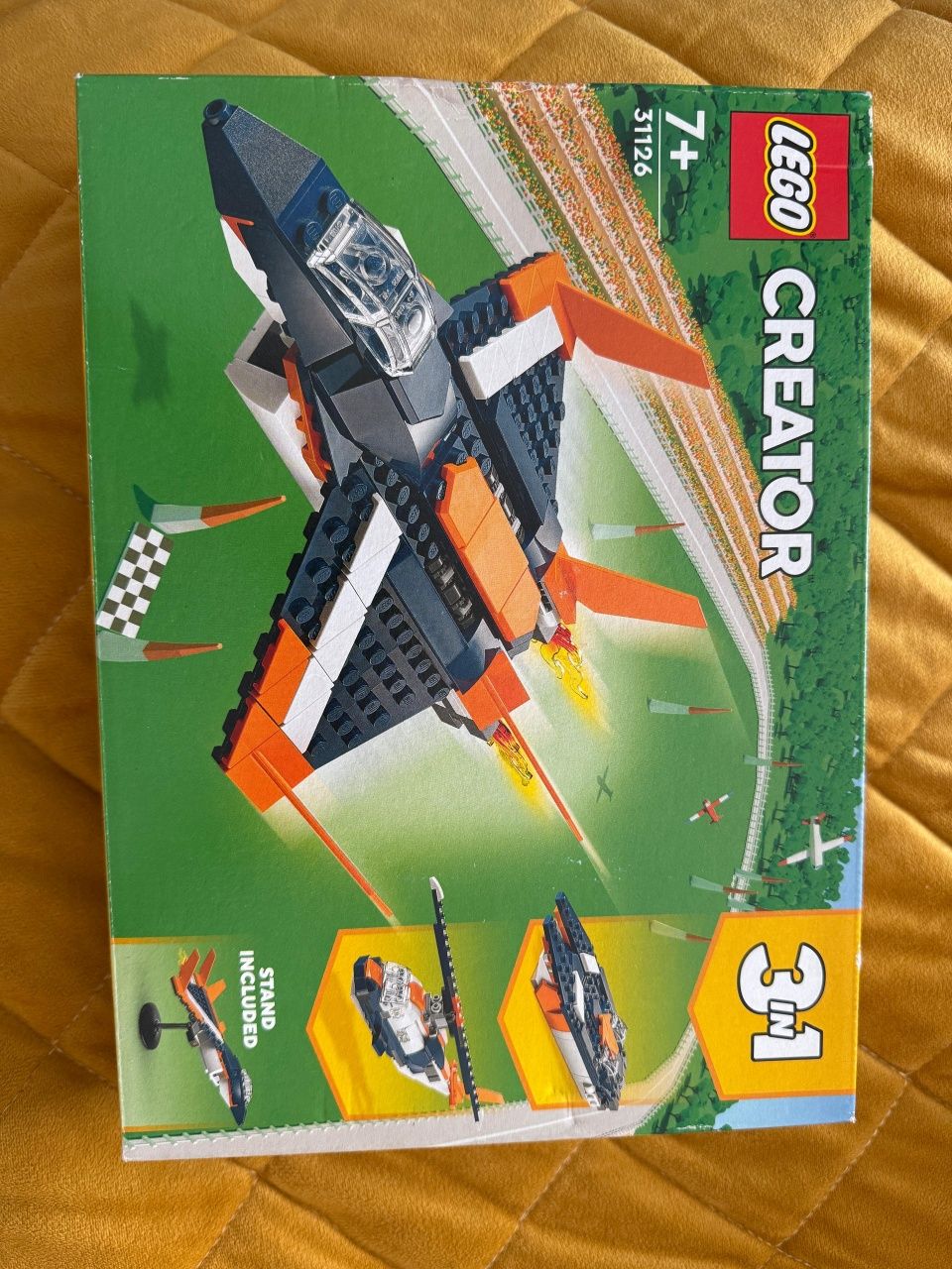 LEGO® Creator 3 in 1 - Avion supersonic 31126, 215 piese