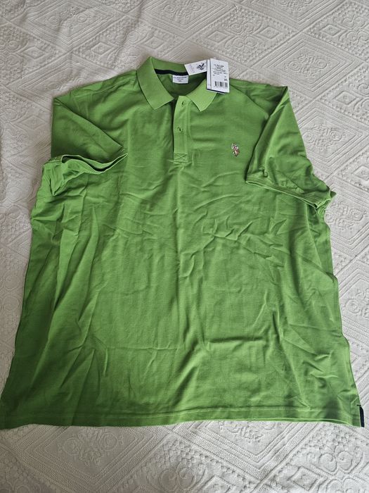 Set tricou polo si pantaloni scurti barbati marimea 5XL noi cu etichet