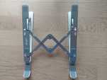 Stand laptop 15.6inch pliabil din aluminiu argintiu