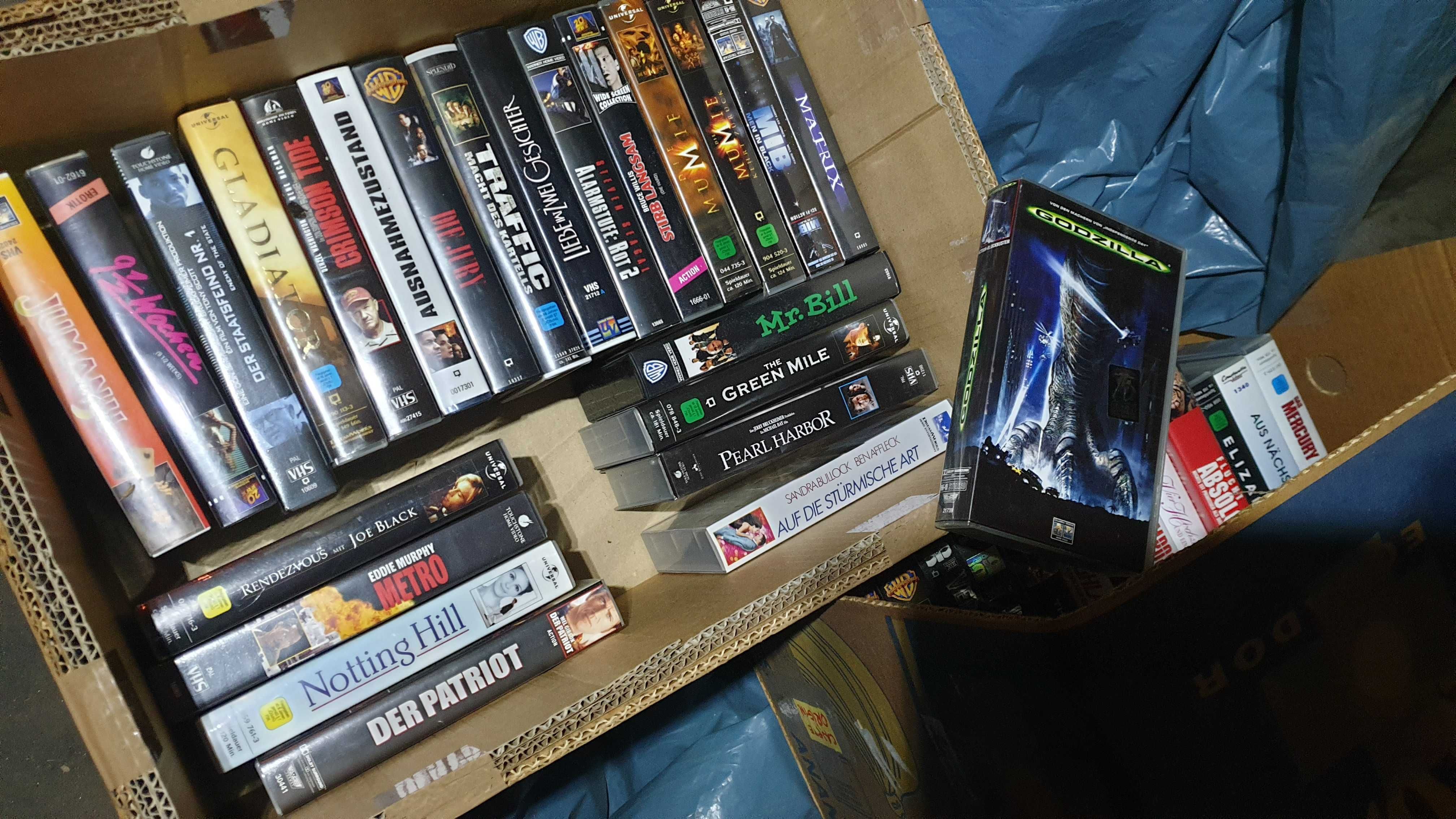 filme originale casete VHS, limba germana. Livrare gratuita !