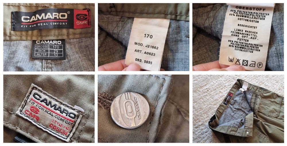 Pantaloni camuflaj army, unisex, marimea 170