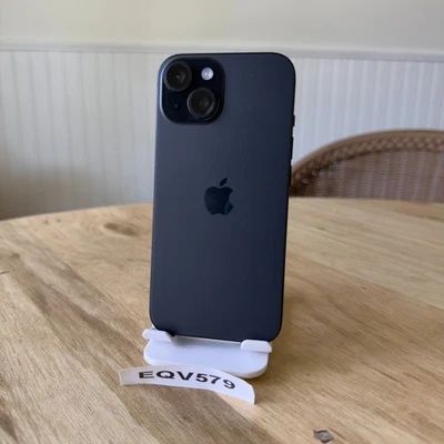 iPhone 15 A2846 - Black - 128GB (Boost Mobile Only) - 100% BH - Parts