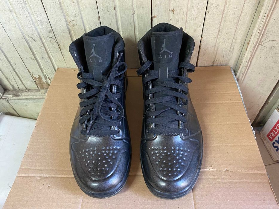 ''Nike Air Jordan 1 Anodized Black Foamposite Armor''оригинални 42.5 н