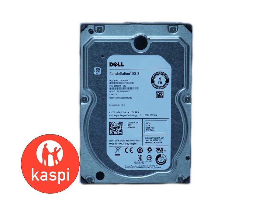 Жесткий диск HDD 1 Tb SATA 3.5 DELL
