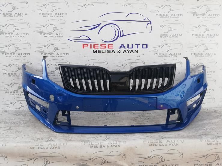 Bara fata Skoda Octavia 3 VRS Facelift an 2017-2018-2019 Gauri pentru 4 senzori si spalatoare faru