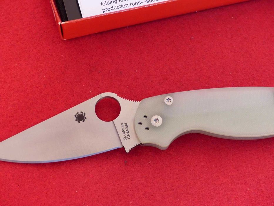 Cutit Briceag Spyderco USA Paramilitary 2 Sprint Jade G10 C81GM4P2