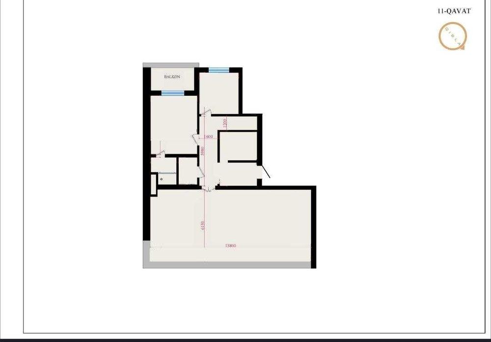 "СРОЧНАЯ ПРОДАЖА‼️ Muhtasham Коробка 155м2 Алайский Минор Арзон‼️