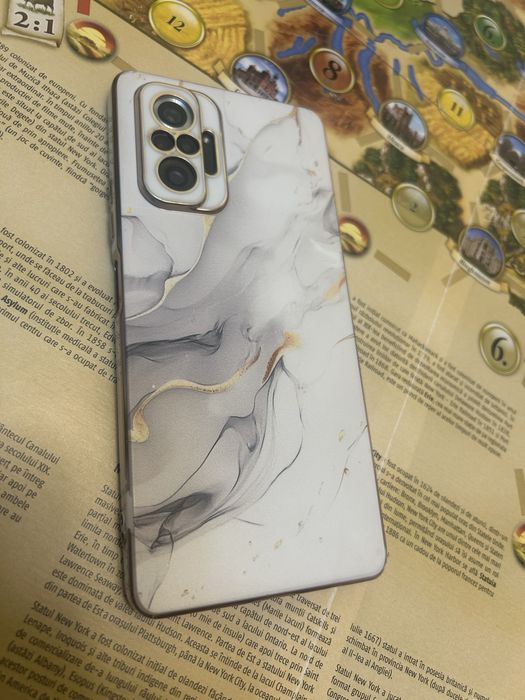 Xiaomi Redmi Note 10 PRO 128 GB telefon fata foarte ok, spatele spart