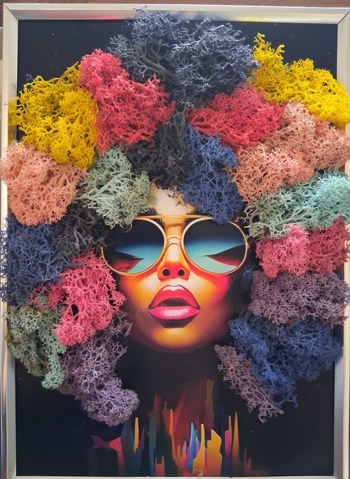 Картина от скандинавски мъх