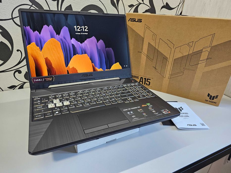 ПРОДАМ Asus TUF A15 Игровой Ноутбук Ryzen™7-7435HS/8GB/512SSD/RTX2050.