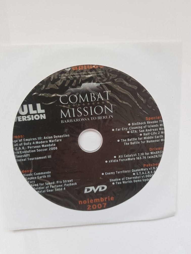 Joc PC Combat Mission, original