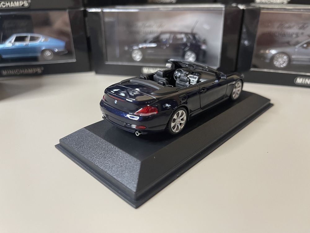 Macheta Bmw seria 6 cabrio 1:43 Minichamps