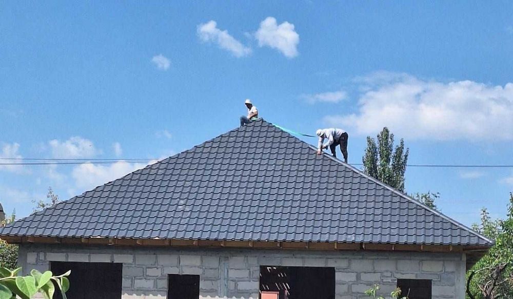 Крыша Металлочерепица 2000тенге м2