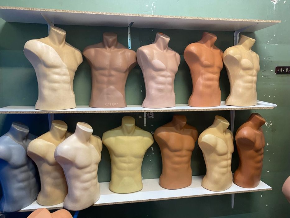 Cap manechin plastic