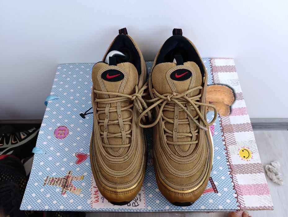 Nike Air Max 97 OG "Gold Bullet"оригинални маратонки 45 номер