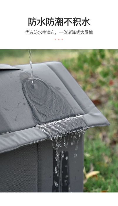 Утеплённый домик для кошек 50×50×50 см