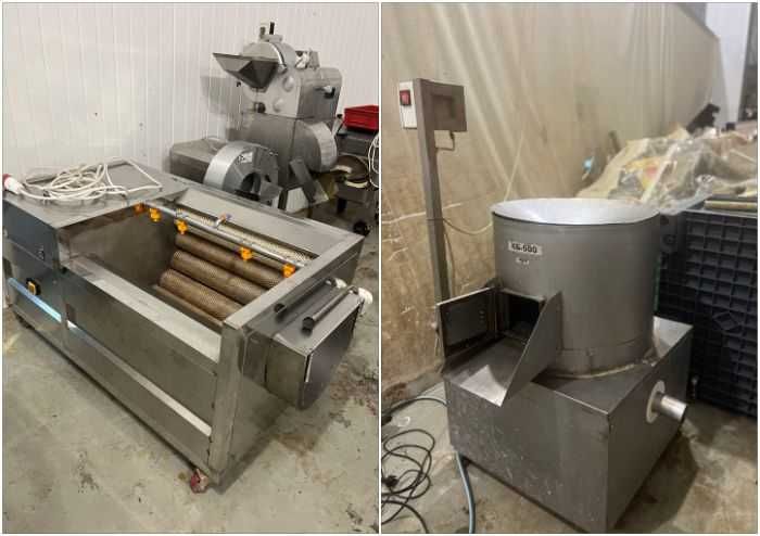 Машини за преработка на зеленчуци/ плодове