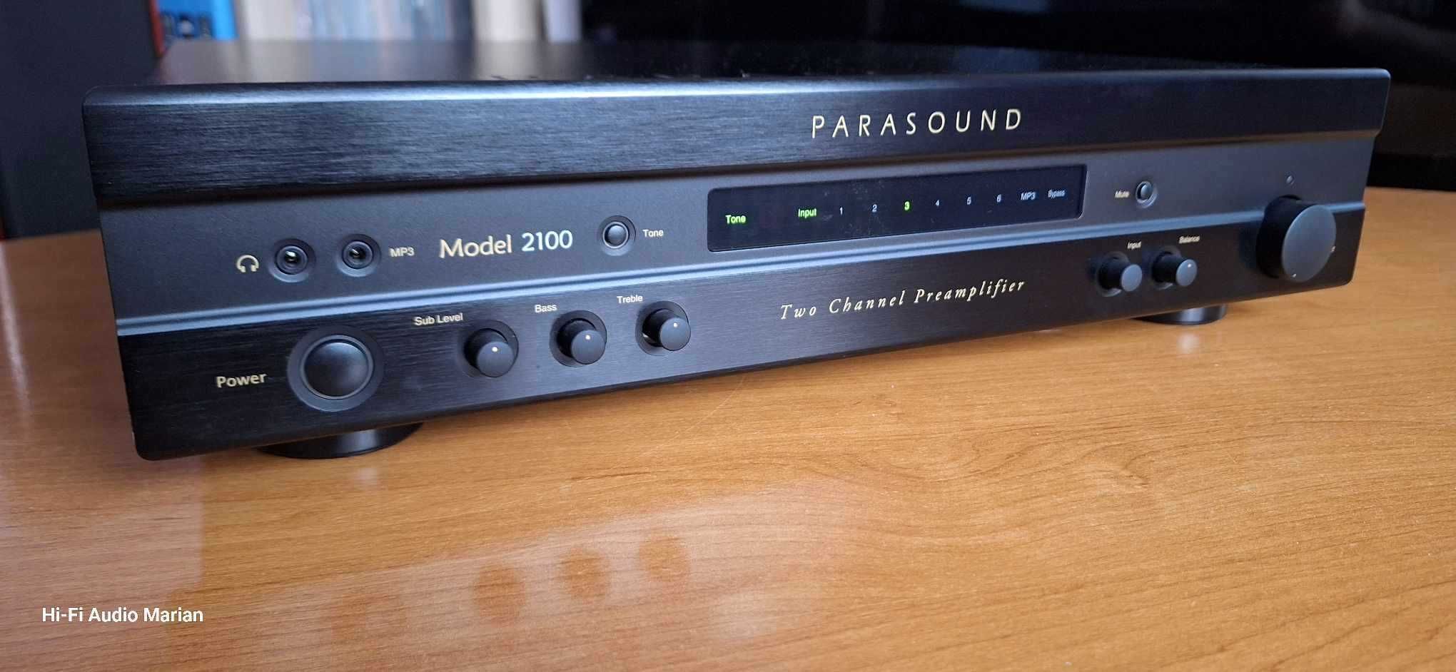 Pre- Amplificator Stereo Parasound 2100 Cu Telecomanda