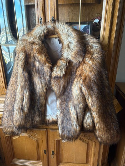 Haina de blană artificial