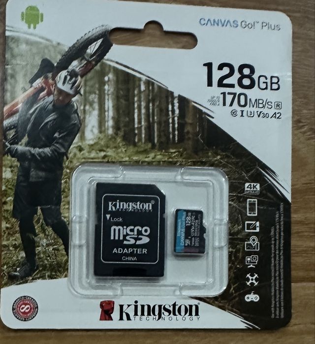 Vand Card microSD Kingston Canvas Go!Plus