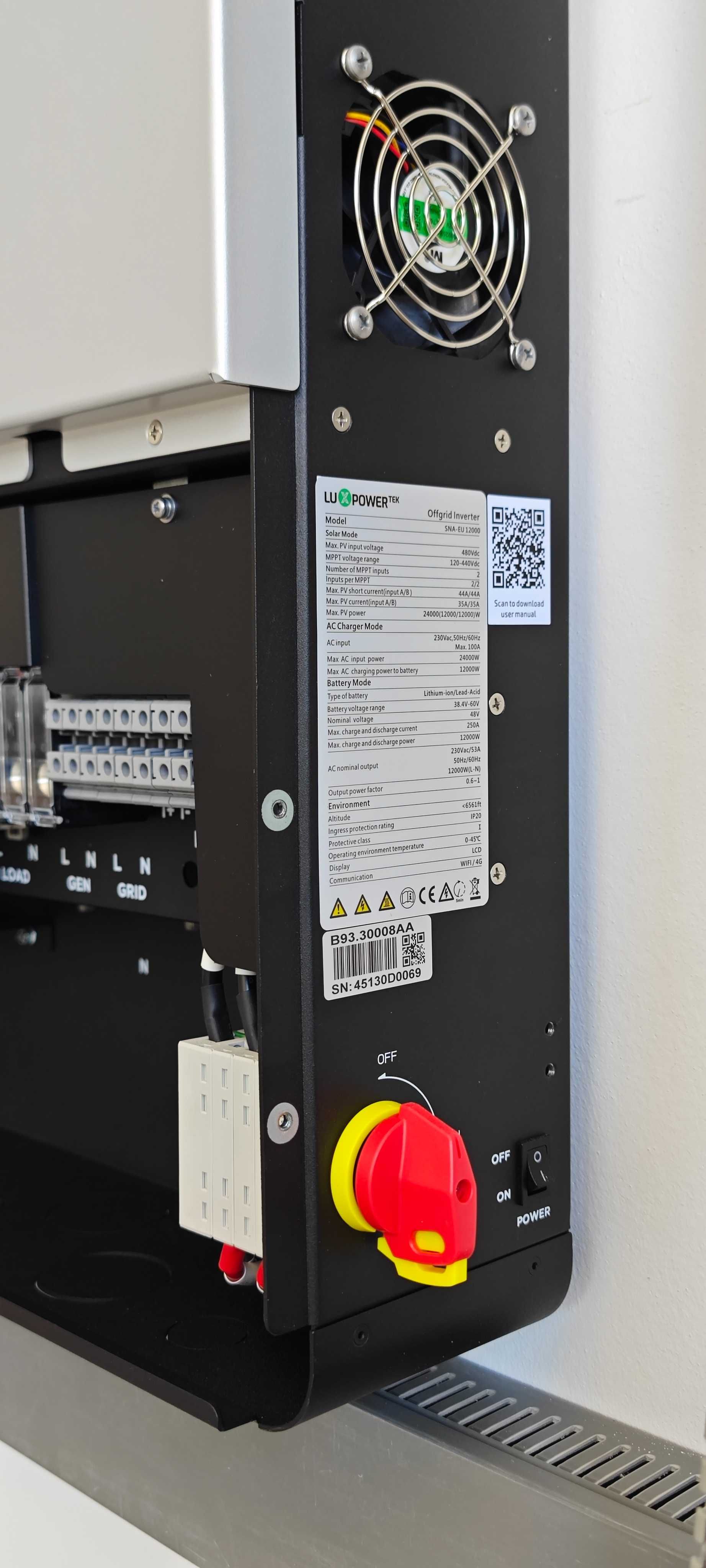 LUXPOWER SNA соларен инвертор 12/14 kW екохибрид