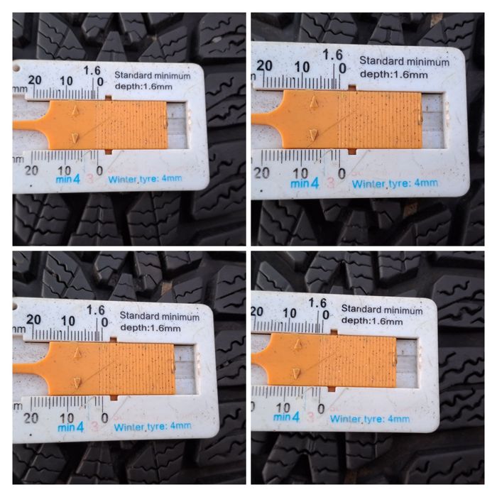 4бр. Почти Нови 165/70/14 Dunlop Winter Response 2