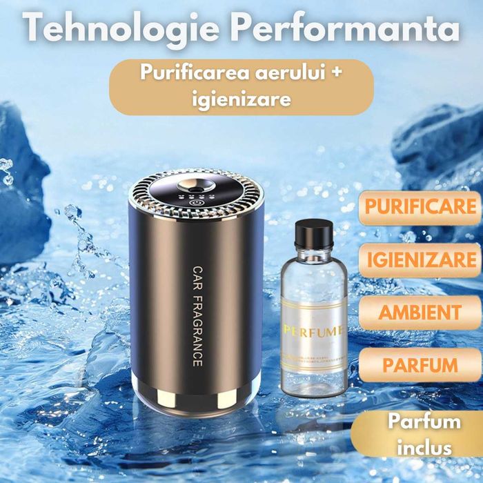 Aparat odorizant auto, casa, birou, Portabil cu acumulator 500mAh