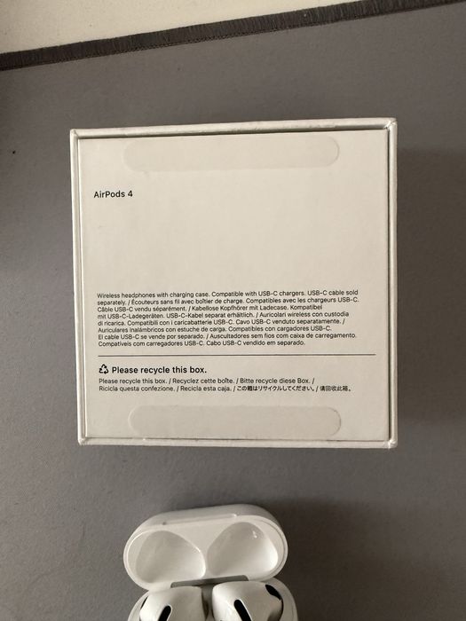 Airpods 4 с гаранция 1 година