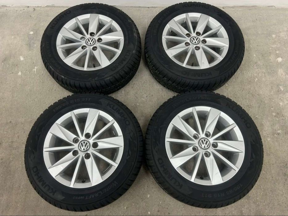 Vand jante+anvelope golf 6/7