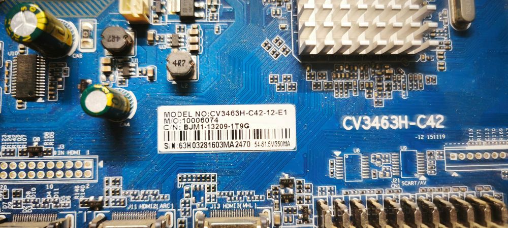 Dezmembrez TV JTC SmartTech - placa de baza, Backlight, sursa, speaker