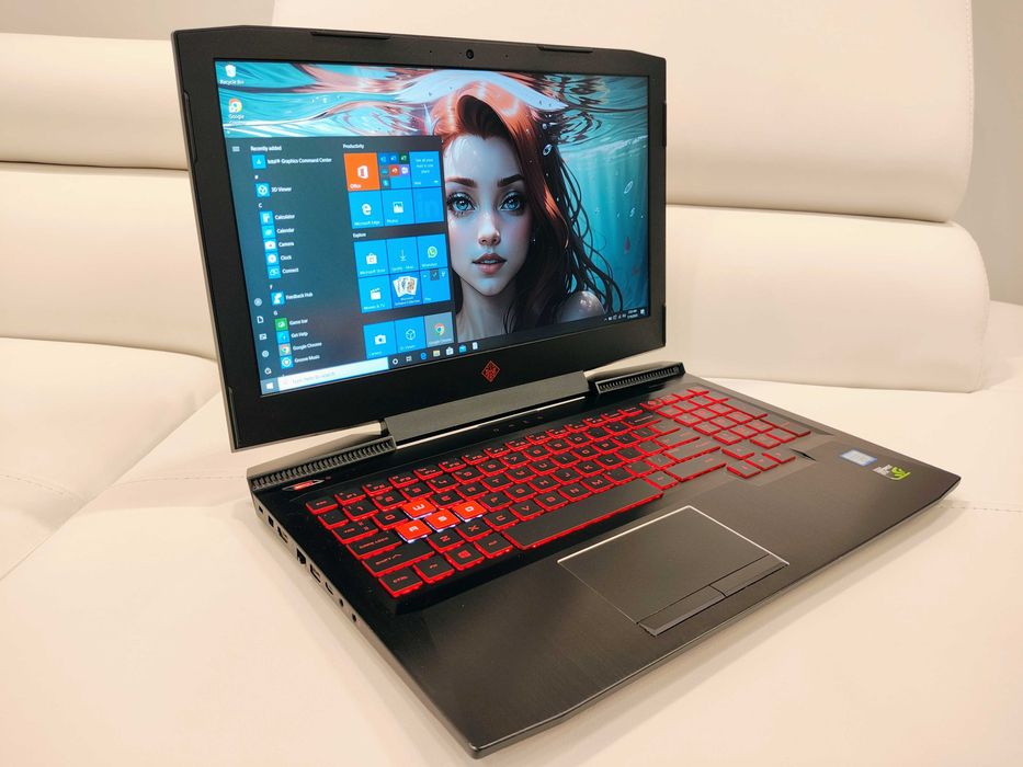 laptop gaming nou HP Omen 16" ,intel core- i7-quad core, video NVIDIA