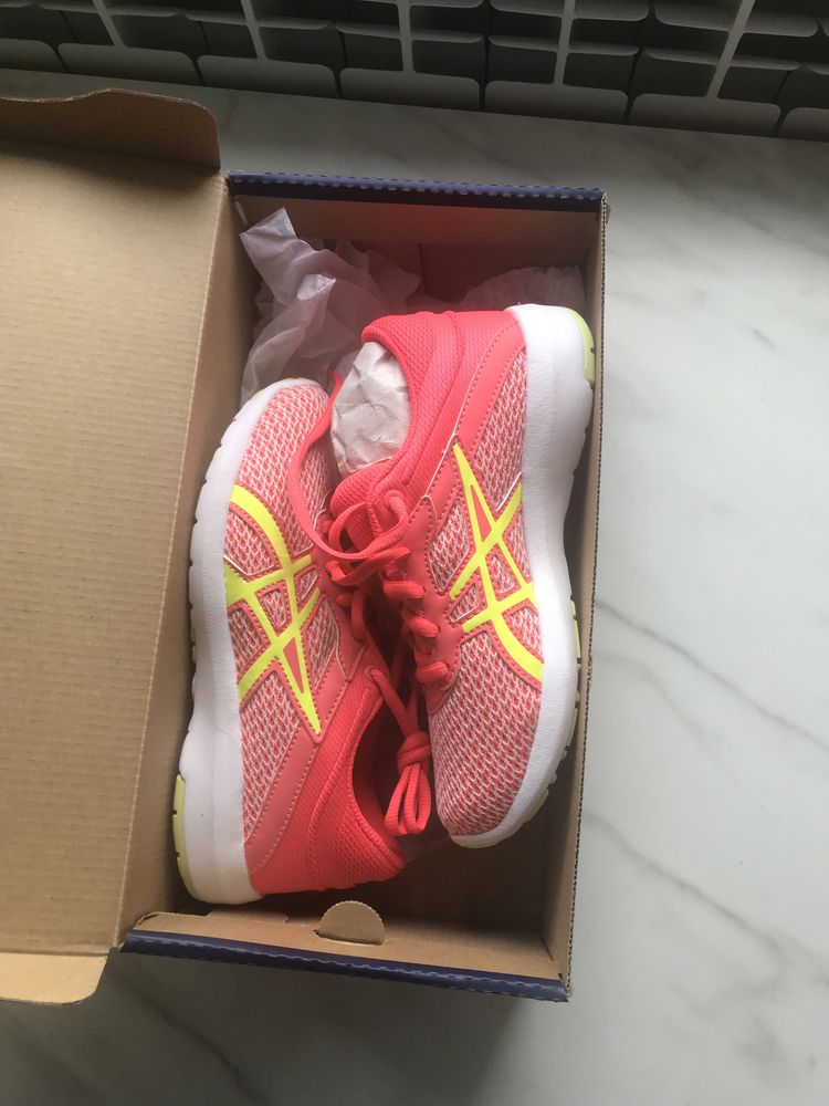 Asics FuzeX Lyte 2 GS Diva Pink/Safety Yellow/White