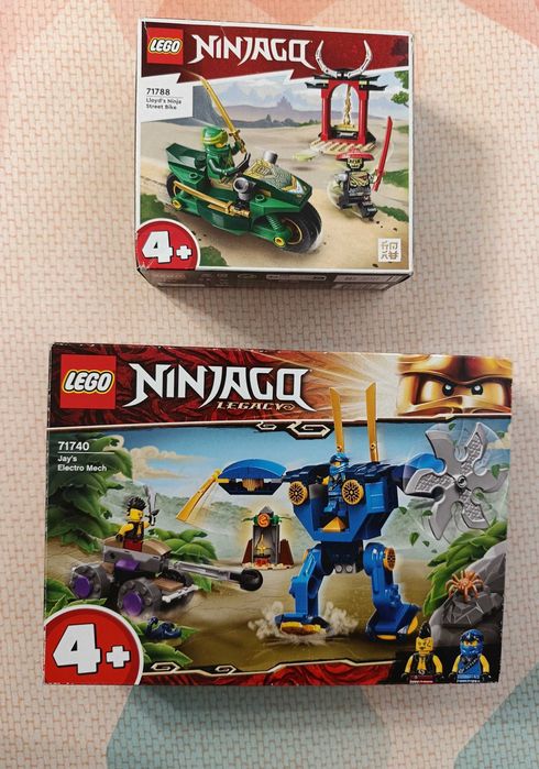 2 seturi Lego Ninjago 4+