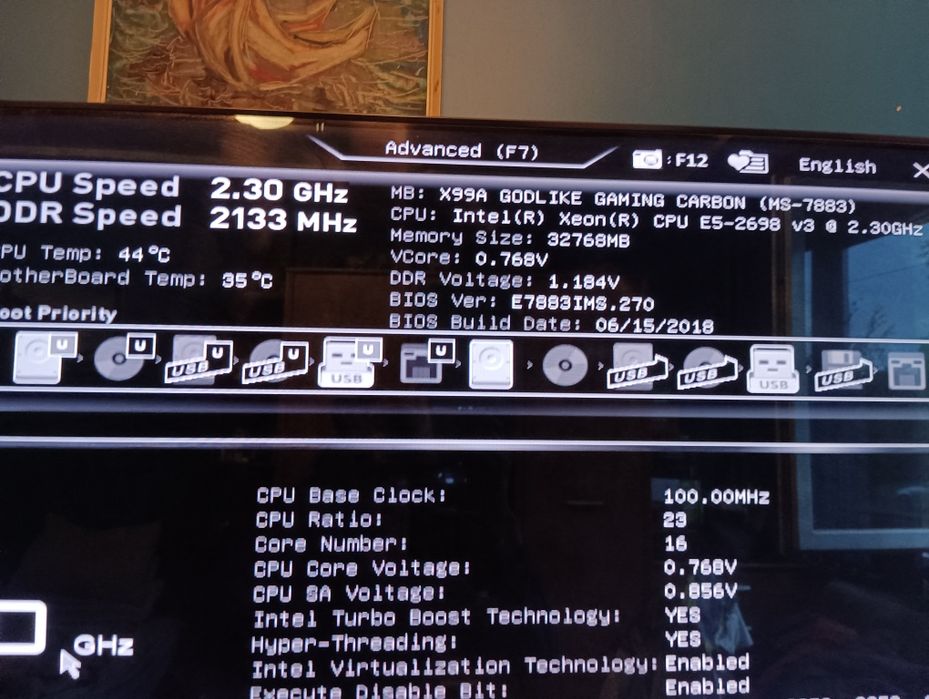 Intel Xeon E5-2698 v3 16 cores 32 treads 40 MB