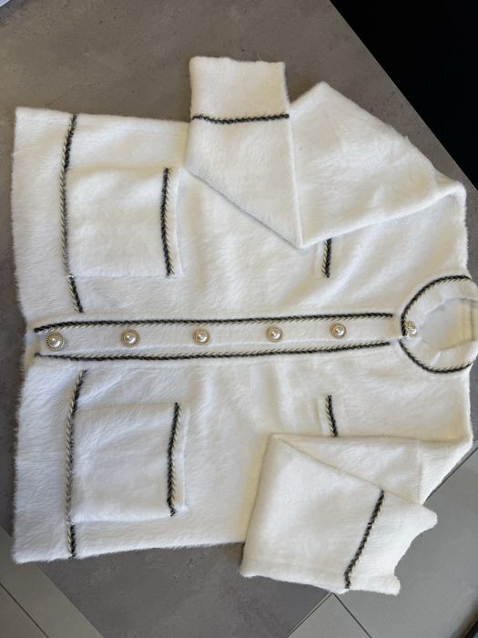 Бяла жилетка, универсален размер