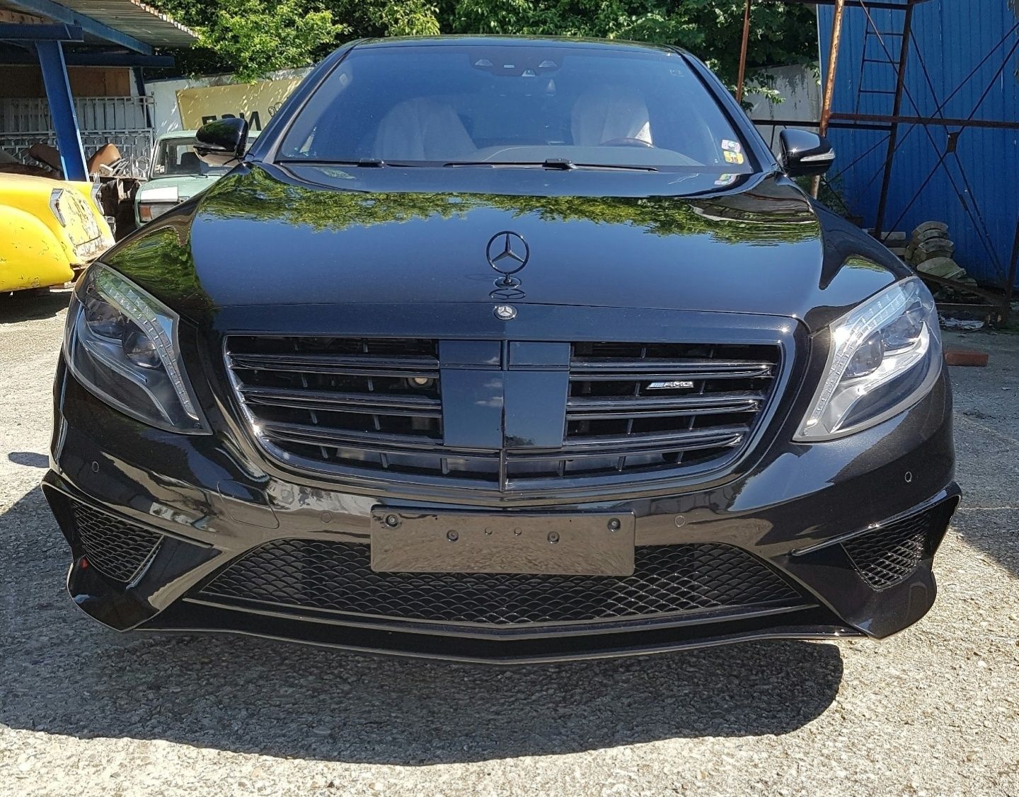 Предна броня S63 S65 AMG W222 Mercedes S klasa predna bronq Мерцедес