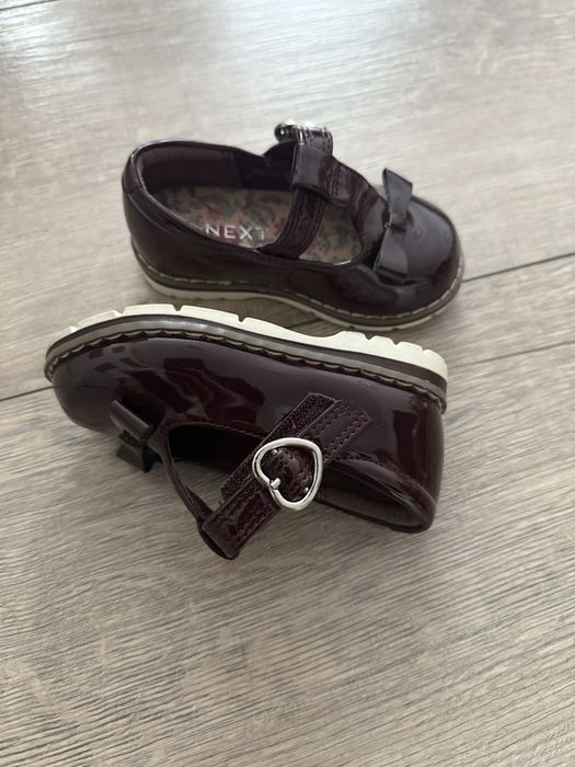 Pantofi piele lacuita, Next-model Nou, Superbi, marimea 20 1/2