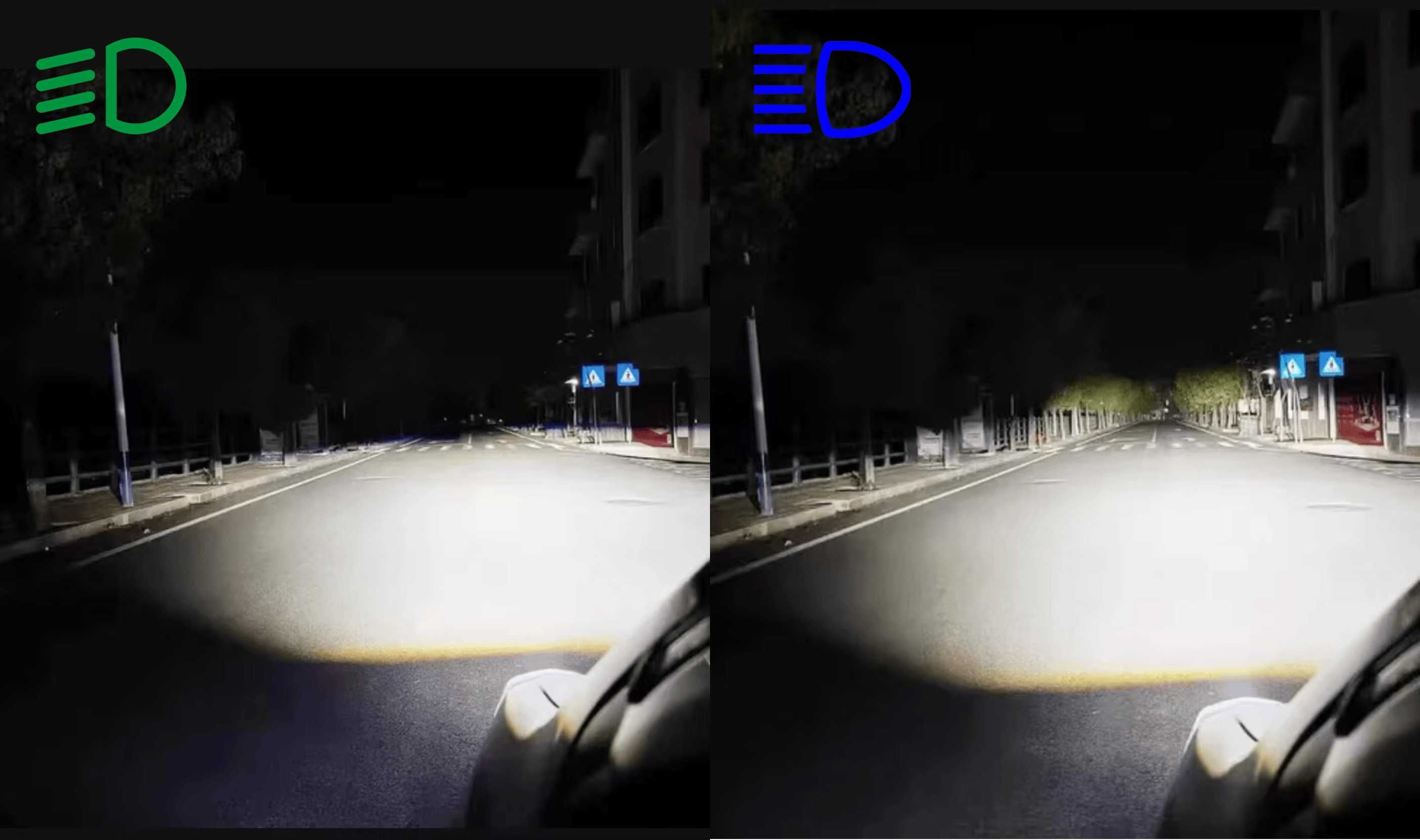 Гаранция! Ярки LED Диодни Крушки за D1S D1R D2S D2R Ксенонови фарове