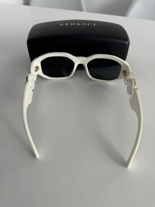 Ochelari versace albi unisex