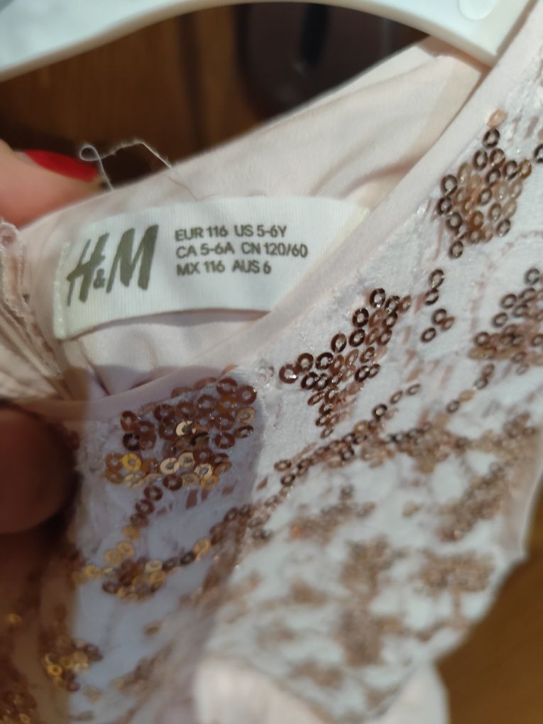 Официални  рокли H&M 116 см 5-6 г.