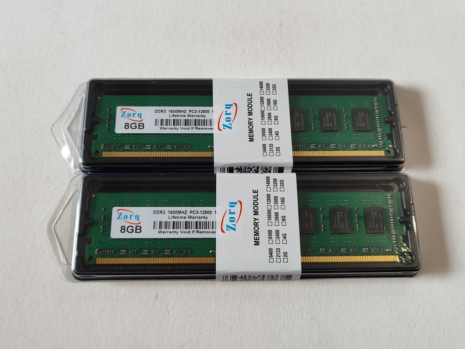 Нови RAM 2x8GB DDR3 1600 запечатани