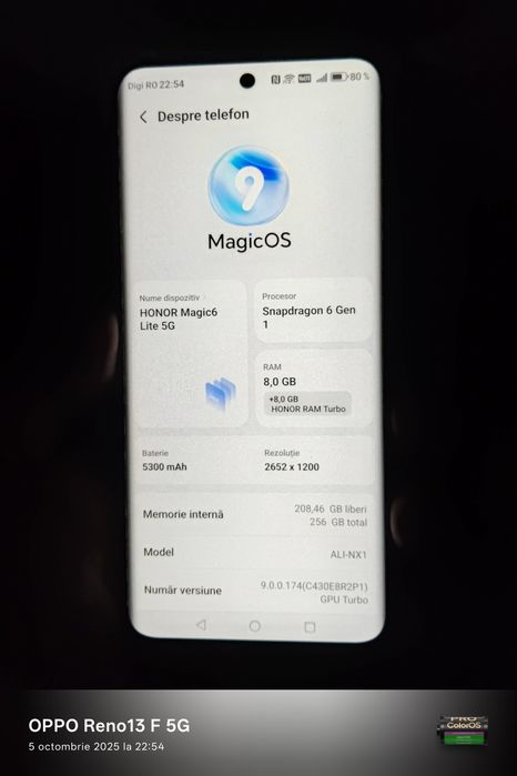 Vand Honor magic 6 lite 5G